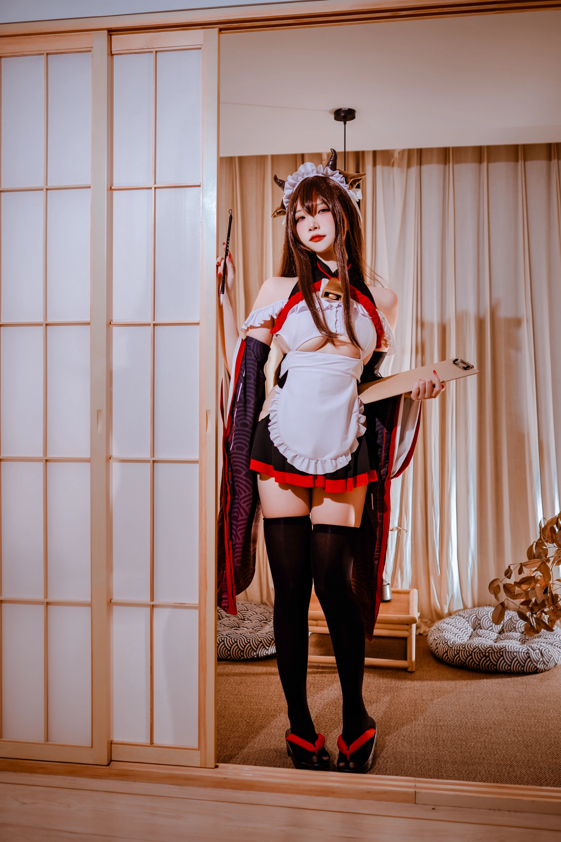 二佐Nisa - NO.148 碧蓝樫野女仆 1