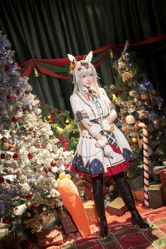 2023年12月计划赠品 赛马娘 小栗帽 圣诞衣装 - 星之迟迟