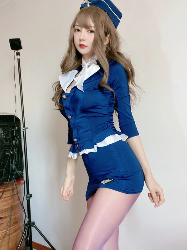 蓝色制服装 - 51酱