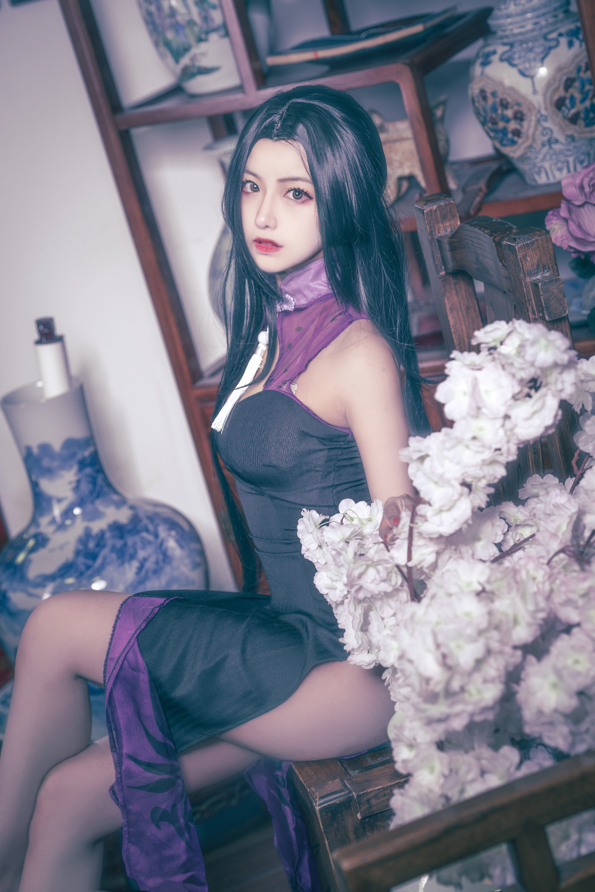 Shika小鹿鹿 - NO.39 万花旗袍 2